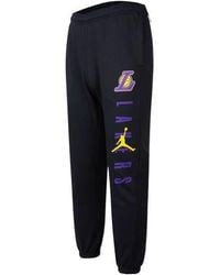 Nike - Nba Courtside Statement Edition Los Angeles Lakers Bundle Feet Sports Long Pants - Lyst