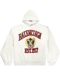 Balenciaga - Diy College Hoodie - Lyst
