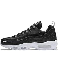 Nike - Air Max 95 Premium Black/ White/ Black - Lyst