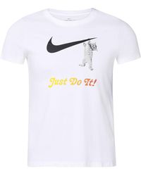 Nike - (Wmns) Slogan Logo Solid Color Training - Lyst