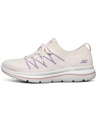 Skechers - Go Walk Stretch Fit Running Shoes White - Lyst