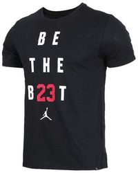 Nike - Alphabet Printing Casual Short Sleeve - Lyst