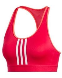 adidas - (Wmns) Don'T Rest Alphaskin Padded 3-Stripes Bra - Lyst