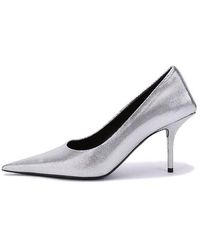 Balenciaga - (Wmns) Embossed Square Knife Pumps - Lyst