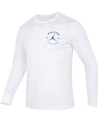 Nike - M J Df Sprt Bc Gfxls Crew Logot - Lyst