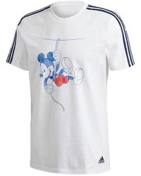 adidas - X Disney Mickey Crossover Climbing Tee 2 Cartoon Pattern Printing Round Neck Short Sleeve - Lyst