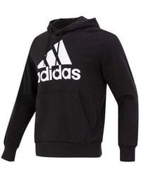 adidas - French Terry Big Logo Hoodie - Lyst