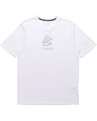 Under Armour - Curry Undrtd Splash Round Neck Short Sleeve - Lyst