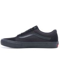Vans - Old Skool Pro 'Blackout' - Lyst