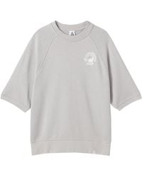 Nike - Acg Dry Fit Short Sleeve French Terry Crew 'Light Iron Ore' - Lyst