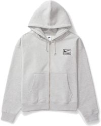Nike - X Stussy Ss24 Full-Zip Fleece Hoodie - Lyst