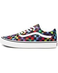 Vans - Comfycush Old Skool 'Tie-Dye Checker' - Lyst