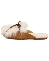 UGG - (Wmns) Shaine Fluff Cozy Flat Plush Casual Slipper - Lyst