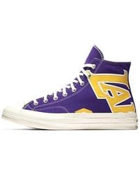 Converse - Chuck Taylor All Star High Premium 'Los Angeles Lakers' - Lyst