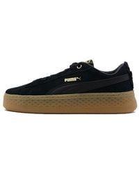 PUMA - (Wmns) Suede Platform Elemental Steel - Lyst