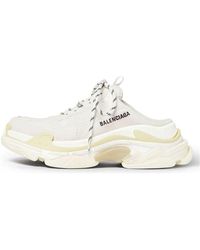 Balenciaga - Triple S Mules Double Foam And Mesh' - Lyst