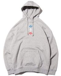 adidas Zne Hoodie In Gray Heather Cy9904 for Men | Lyst
