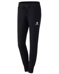 Converse - (Wmns) Star Chevron Emb Pants - Lyst