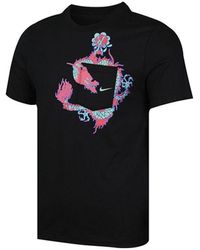 Nike - Exploration Pattern Basketball Pocket Short Sleeve - Lyst