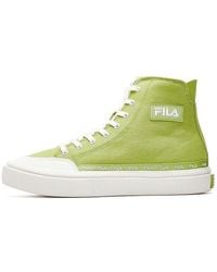 Fila - (Wmns) Strada Mid-Top Canvas Shoes - Lyst