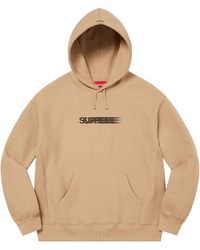 Supreme - Motion Logo Hooded Sweatshirt - Lyst