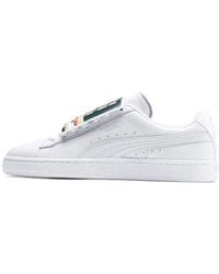 PUMA - (Wmns) Basket Badge Casual Sneakers - Lyst