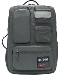 Nike - Outdoor Portable Large Capacity Zipper Multifunction Pocket Fabric Schoolbag Backpack Smoke Gray - Lyst
