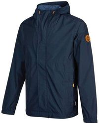 Timberland - Outdoor Casual Hooded Jacket Navy Blue - Lyst