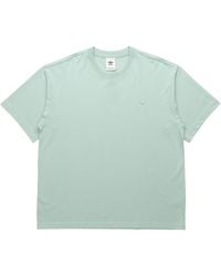 adidas - Originals Premium Tee Mini Logo Embroidered Sports Round Neck Short Sleeve Couple Style - Lyst