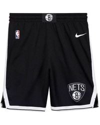 Nike - Nba Sw 19-20 Brooklyn Nets Icon Edition Swingman Shorts - Lyst