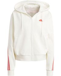 adidas - (Wmns) Future Icons 3-Stripes Full Zip Hoodie Asia Sizing Bright' - Lyst