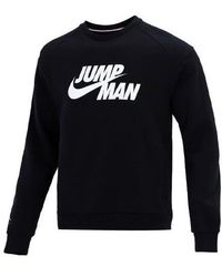Nike - Logo Printing Fleece Lined Stay Warm Sports Pullover Round Neck - Lyst