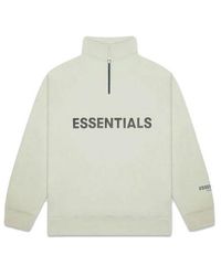 Fear Of God - Fw20 Half Zip Sweatshirt 'Sage' - Lyst