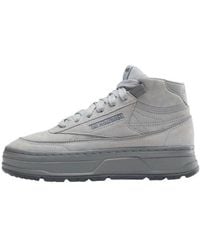 Reebok - (Wmns) Club C Geo Mid 'Pure' - Lyst