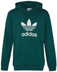 adidas - Originals Hooded Drawstring Pullover - Lyst