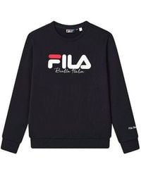 Fila - Classic Logo Crew Sweater - Lyst
