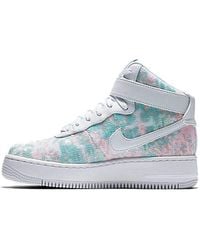 Nike - (Wmns) Air Force 1 Upstep Hi Lx 'Sequin Fabric' - Lyst