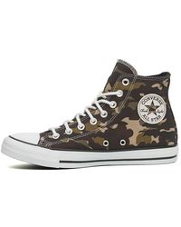 Converse - Chuck Taylor All Star High 'Camo' - Lyst