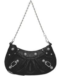 Balenciaga - (Wmns) Le Cagole Mini Bag With Chain Crocodile Embossed - Lyst