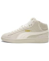 PUMA - Smash V2 Mid Sd - Lyst