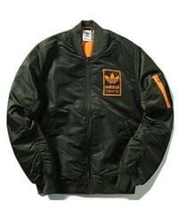 adidas - Neo Graphics Bomber Army Running Jas Sport Kleding Wind-Proof Hoodies Comfortable - Lyst