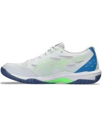 Asics - 1071a091-102 Gel-rocket 11 White/lime Burst Uk 10 - Lyst