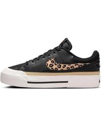 Nike - (Wmns) Court Legacy Lift 'Leopard' - Lyst