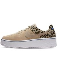 Nike - (Wmns) Air Force 1 Sage Low Premium 'Leopard' - Lyst