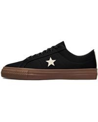 Converse - One Star Pro Low Dark Gum' - Lyst