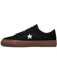 Converse - One Star Pro Low Dark Gum' - Lyst