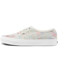 Vans - (Wmns) Authentic Skate Shoes 'Flower' - Lyst