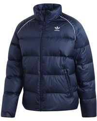 adidas - Down Puffer Trefoil Jacket - Lyst