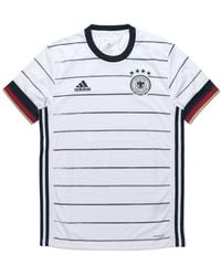 adidas - Soccer/Football Sports Training Short Sleeve Fan Edition Germany Home - Lyst