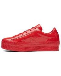 Converse - (Wmns) One Star Platform Ox 'Cherry' - Lyst